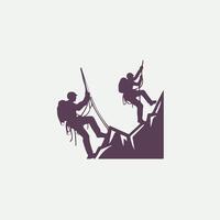 Vertical Rise Rock Climbing designs vector