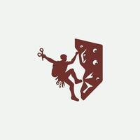 Boulder Bound Rock Climbing designs vector