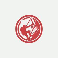 Ascent Rock Rock Climbing designs vector