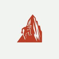 Rock Fusion Rock Climbing designs vector