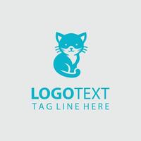 Kitten Whisper Kitten logo vector