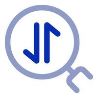 Search Syncing icon concept vector