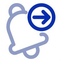 Send Notification icon concept vector