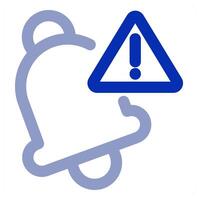 Alert Notification icon concept vector