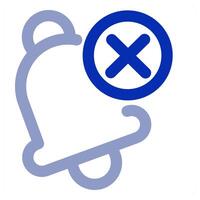 Remove Notification icon vector