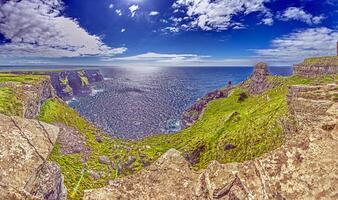 Breathtaking view of the Cliffs of Moher overlooking the Atlantic Ocean in Ireland 121 photo