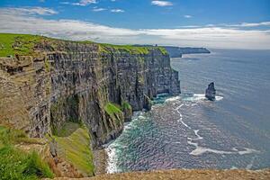 Breathtaking view of the Cliffs of Moher overlooking the Atlantic Ocean in Ireland 3 photo