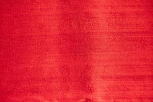 Abstract of shiny red silk White wrinkled fabric background texture and Texture with copy space ,Creased or wrinkled white photo
