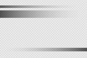 Abstract background with a slight shadow effect on top and bottom. Shadows as design elements vector