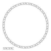 Elegant circular geometric frame design with intricate patterns, perfect for decorative, modern, and artistic use vector