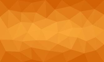 A bright orange polygonal mosaic creates an abstract background. The geometric pattern offers a modern, textured surface suitable for a variety of creative projects. vector