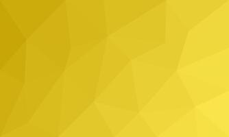 Yellow butter gradient in abstract flat polygon background design. modern mosaic illustration with triangle shape pattern for display, advertising, idea, header, commercial, celebration vector