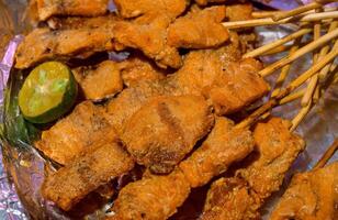 pork barbeque with calamansi photo