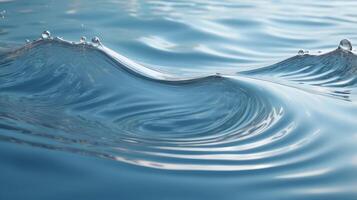 A flowing, dynamic background depicting rolling ocean waves under a vibrant sky, symbolizing calmness and natural photo