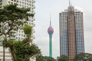 lotus building in colombo, sri lanka, asia photo
