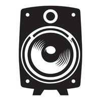 Loudspeaker Icon for Audio Systems and Sound Reinforcement Applications vector