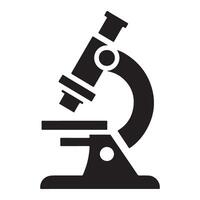 Magnify Your Knowledge Scientific Microscope Illustration Perfect for Lab Use vector