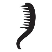Wide Tooth Comb for Curly Hair Styling and Detangling Needs vector