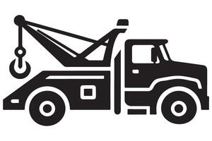 Quick Vehicle Towing Service Illustration Breakdown Assistance and Recovery vector