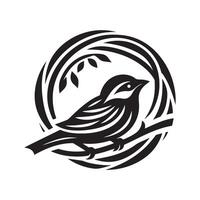 High Definition Weaver Bird vector