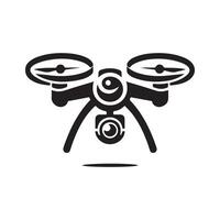 Drone Black for Multimedia Projects vector