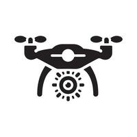 Drone Black for Motion Graphics vector