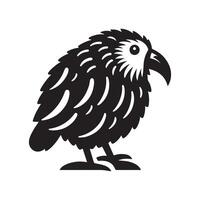 Customizable Kekepo Black Silhouette vector
