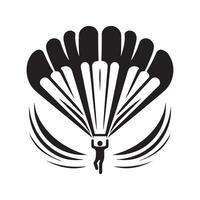 Parachute Design for Web Projects vector