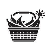 Banana Black for Social Media Graphics vector