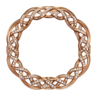 Shimmering Gold Circular Glitter Frame Adding A Touch Of Elegance And Sophistication png