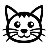 Animal Face Clipart with Playful Features vector