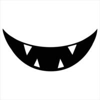 Funny Facial Expression Illustration of Happy Face vector