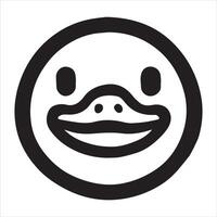 Funny Facial Expression Illustration vector