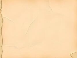 Old parchment paper with a piece of paper on top photo