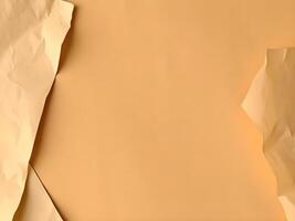 Paper texture background with crumpled paper photo