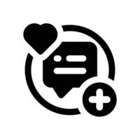 campaign glyph icon. Strong and solid icon for websites, mobile interfaces, presentations, and visual branding. High quality and easy to edit. vector