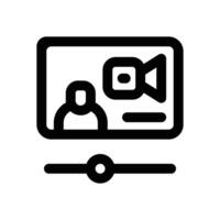 marketing line icon. Clean and minimalist icon for websites, mobile apps, presentations, and logos. Fully scalable and customizable for any project. vector