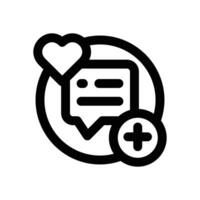 campaign line icon. Clean and minimalist icon for websites, mobile apps, presentations, and logos. Fully scalable and customizable for any project. vector