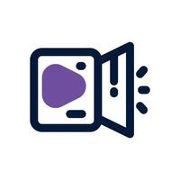 ads dual tone icon. Sleek and modern icon for websites, mobile apps, marketing materials, and corporate design. Fully scalable and ready to use. vector