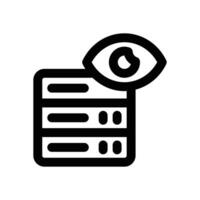 insight line icon. Clean and minimalist icon for websites, mobile apps, presentations, and logos. Fully scalable and customizable for any project. vector