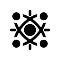 data science glyph icon. Strong and solid icon for websites, mobile interfaces, presentations, and visual branding. High quality and easy to edit. vector