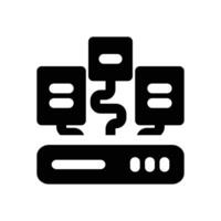 data collecting glyph icon. Strong and solid icon for websites, mobile interfaces, presentations, and visual branding. High quality and easy to edit. vector