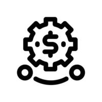 management line icon. Clean and minimalist icon for websites, mobile apps, presentations, and logos. Fully scalable and customizable for any project. vector