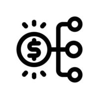 derivative line icon. Clean and minimalist icon for websites, mobile apps, presentations, and logos. Fully scalable and customizable for any project. vector