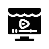 advertising glyph icon. Strong and solid icon for websites, mobile interfaces, presentations, and visual branding. High quality and easy to edit. vector