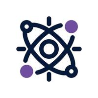 data science dual tone icon. Sleek and modern icon for websites, mobile apps, marketing materials, and corporate design. Fully scalable and ready to use. vector