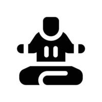 mediation glyph icon. Strong and solid icon for websites, mobile interfaces, presentations, and visual branding. High quality and easy to edit. vector