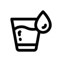 water line icon. Clean and minimalist icon for websites, mobile apps, presentations, and logos. Fully scalable and customizable for any project. vector