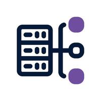 data network dual tone icon. Sleek and modern icon for websites, mobile apps, marketing materials, and corporate design. Fully scalable and ready to use. vector