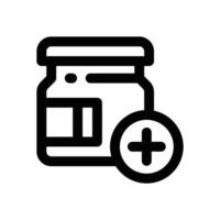 medichine line icon. Clean and minimalist icon for websites, mobile apps, presentations, and logos. Fully scalable and customizable for any project. vector